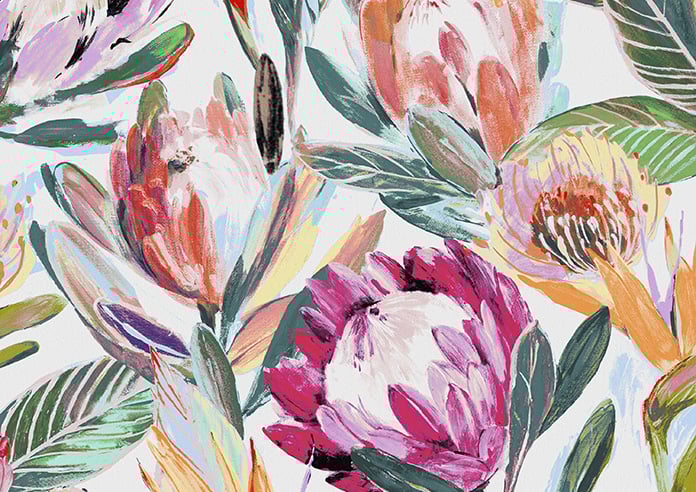 Ophelia, Rainbow - Twist&Fit Roman Blind - Image 8